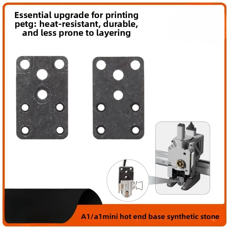 

Этот высокотемпературный синтетический камень для теплоизоляционной прокладки, горячего конца, экструдера Tuozhu A1/A1 MINI.