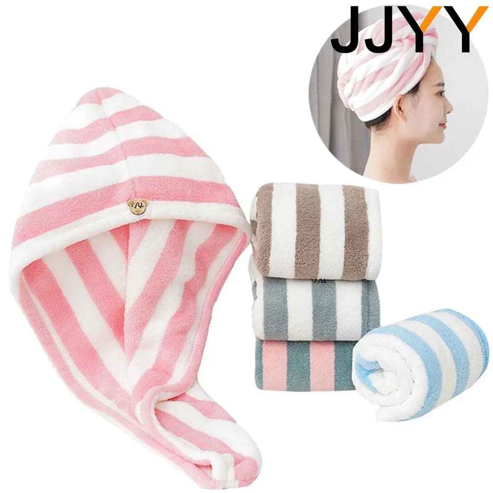 

JJYY Women's Microfiber Absorbent Drying Towel Absorbent Quick Dry Shower Cap Bathroom Accessories Quick Dry Shower Cap