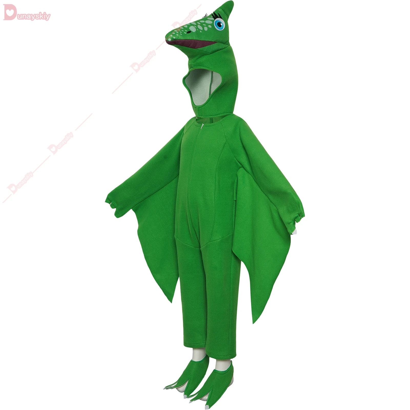 2024 New Animal Dinosaur Costume For Kids Dragon Jumpsuit Costume Pterosaur Game Clothing Halloween Cosplay Performance Clothes