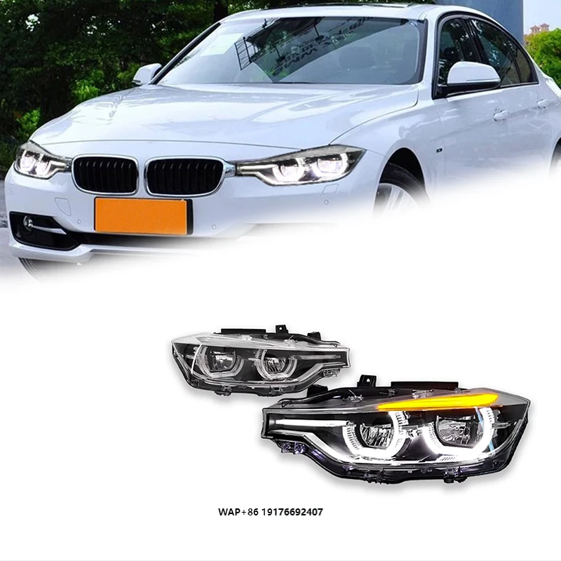 

FT Car Lights forBMW 3 Series F30 Headlights 2012-2019 LED Projetor Headlamp Daytime Running Light Automotive Accessories