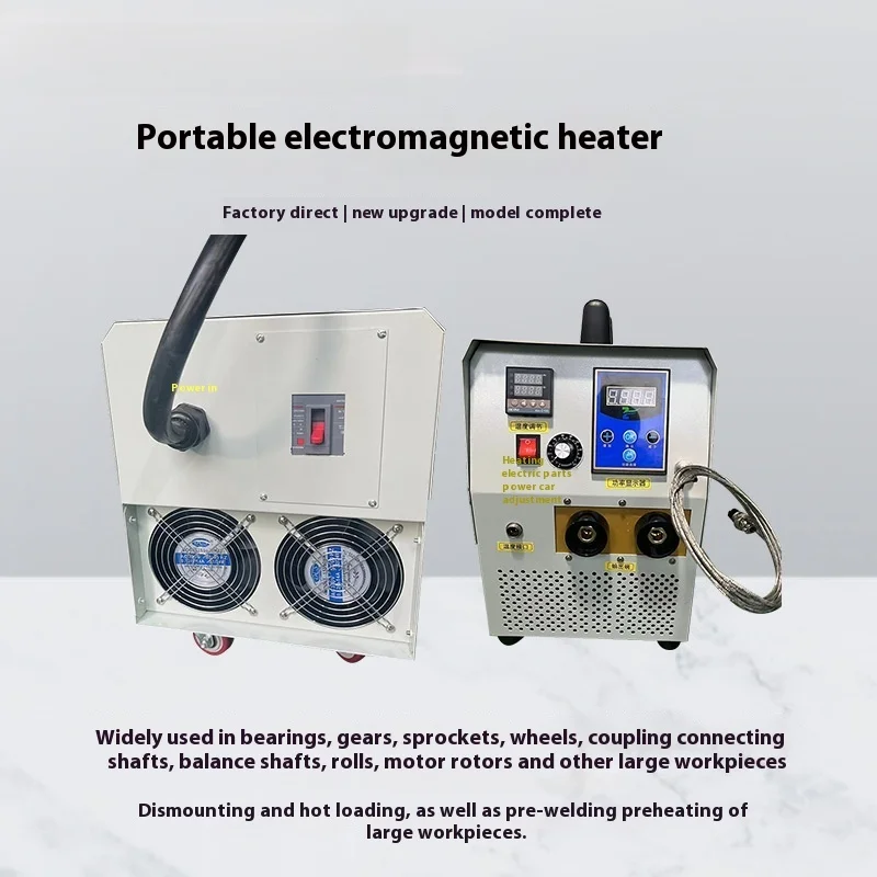 Electric Magnetic Heater Portable Handheld Motor Repair Thermal Disassembly Coupling Induction Heating Removal Installation