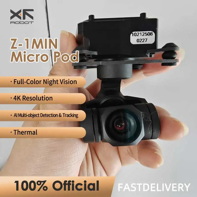 

Z1MINI 3-осевой стабилизатор (гимбал) с 4K полноцветным ночным видением и ИИ-микросистемой, поддержка сетевых интерфейсов/UART/S.BUS/MAVLink/HDMI для FPV-дронов
