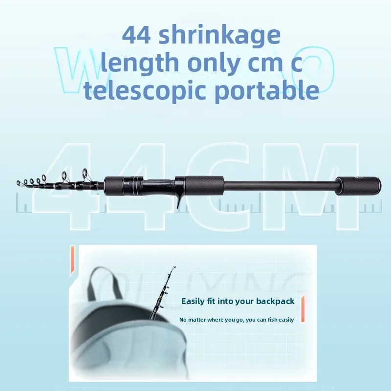

Universal Portable Micro Fishing Telescopic Rod Vibrating Type Short Section Travel Perch Mouth Luya Rod