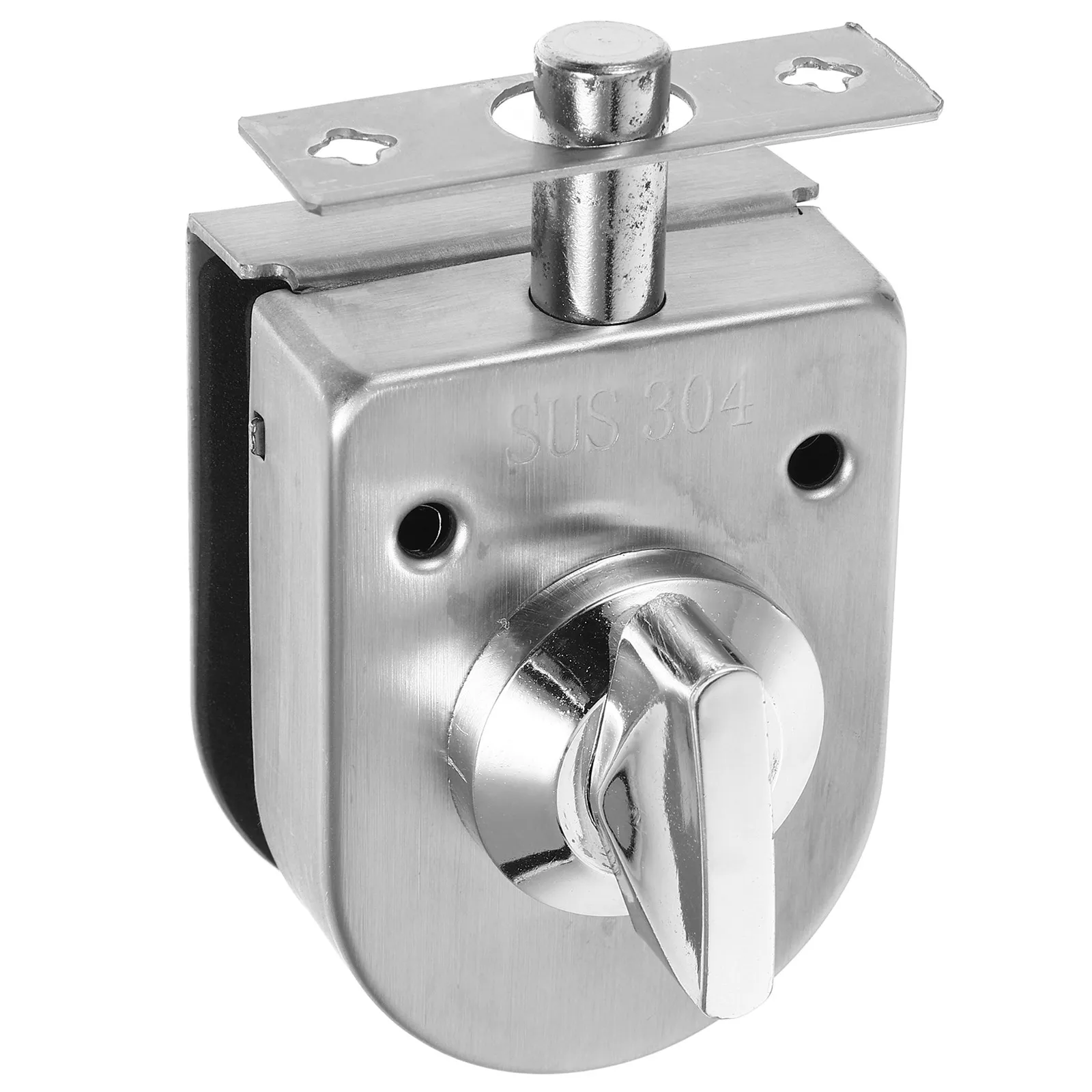 

1Set Heavy Duty Sliding Door Latch Bolt for Glass Shower Bathroom Bedroom Barn Doors Stainless Steel Zinc Alloy Interior Privacy