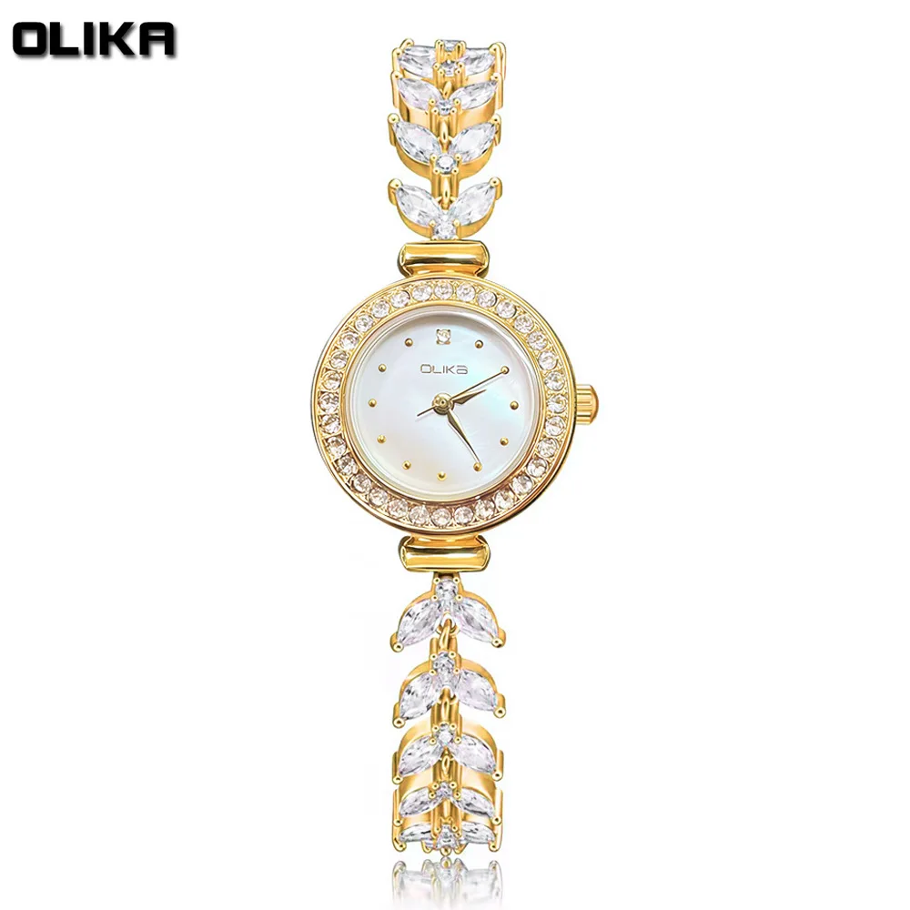 Mermaid Fashion Women's Watch Women's Niche Exquisite High-value Waterproof Diamond-encrusted Temperament Women's Bracelet Watch