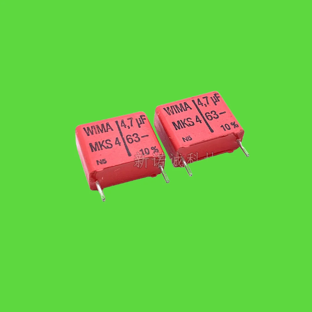 

10PCS/ 63V 475 4.7UF 63V 4U7 MKS4 Pitch 15 Audio Film Capacitor