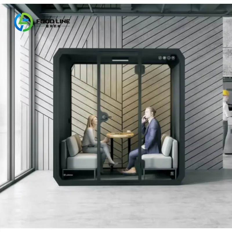 Modern Soundproof Mobile Recording Booth Office Custom Drum Room Live Streaming Gym Home Office KTV Studio Silent Warehouse