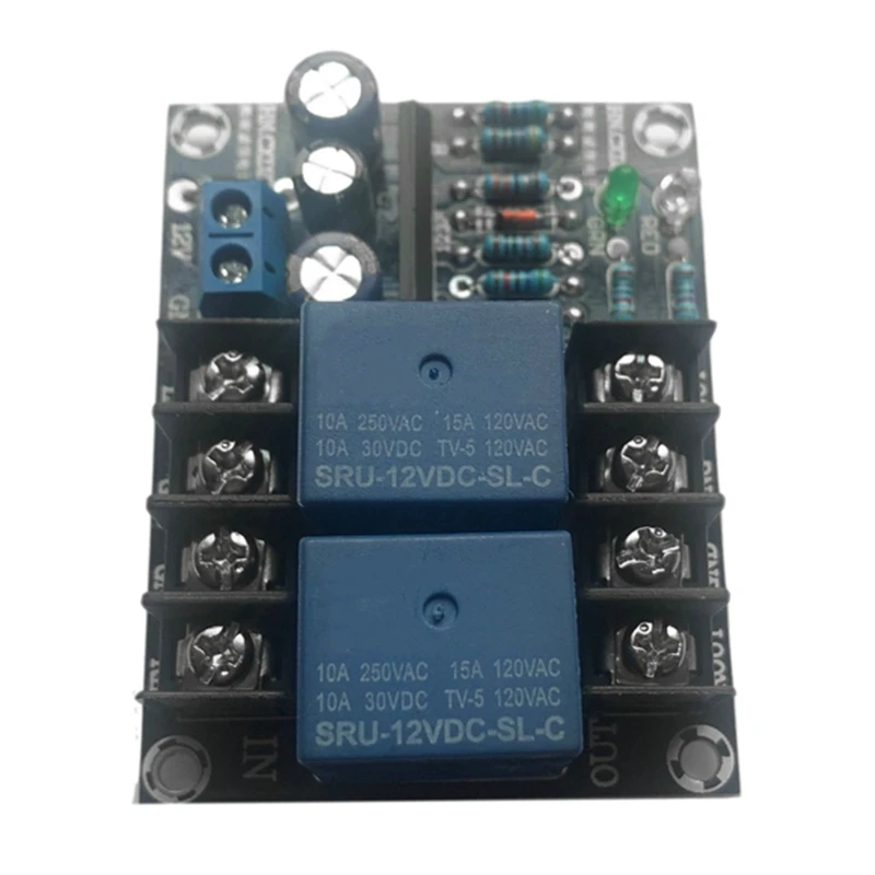 B63B-UPC1237 DC 12-24V Dual Channel Speaker Protection Circuit Board Boot Mute Delay