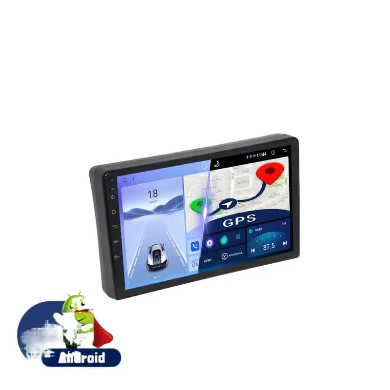 Android autoradio, multimediaspeler, navigatie, GPS, Carplay, autostereo voor Toyota FunCargo Yaris Verso 1999 - 2006 - afbeelding 2