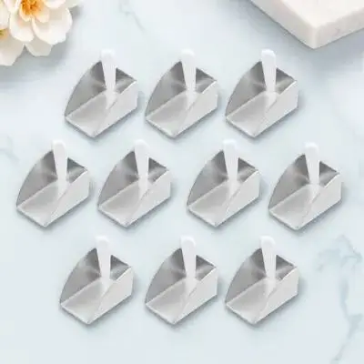 

10Pcs Metal Shelf Clips Heavy Duty Cabinet Shelf Supports for Office File Cabinets Shelving Peg Brackets Bookshelf Peg