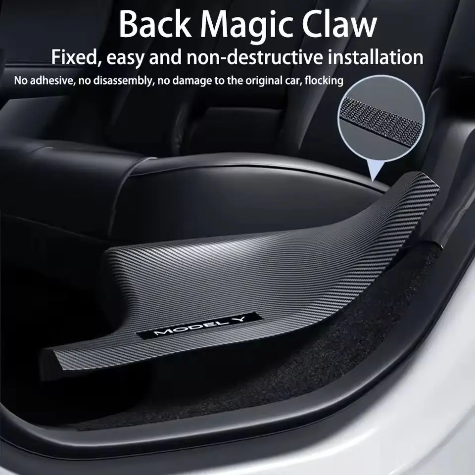 For New Tesla Model Y Juniper 2025+Front And Rear Door ABS Anti Scratch And Dirt Resistant Threshold Strips Interior Accessories