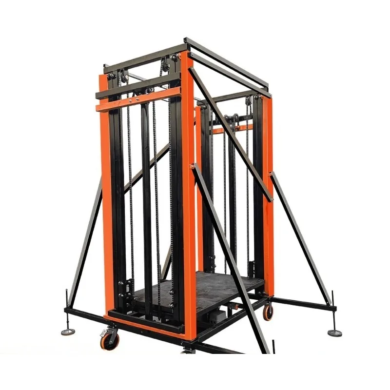 Несущая способность 400-1000 кг, электрические леса, мобильная автоматическая платформа, подъемник с дистанционным управлением, украшение для использования в помещении и на открытом воздухе