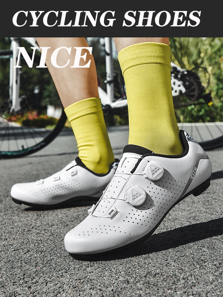 AliExpress AILIDUN Lock-Free Cycling Shoes Flat Pedal Shoes Men Bike Cleat Sneaker MTB Bicycle Biking Women Breathable Indoor Boots