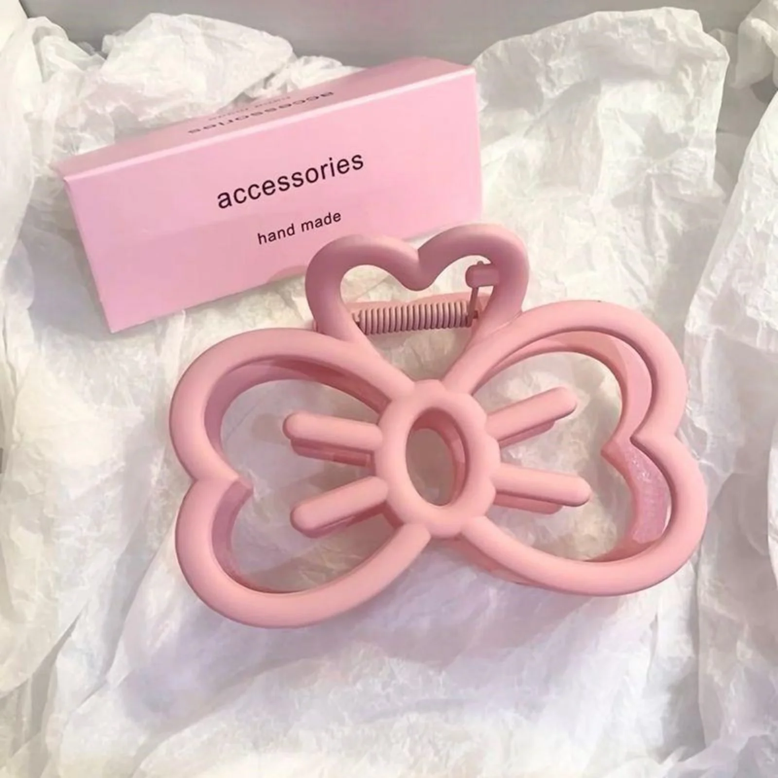 1個入り 新品 キャンディーカラー 猫 リボン ヘアクリップ プラスチック製 爪留め ファッション カニ型ヘアクリップ 女の子用 スイートヘアクリップ レディース ヘアアクセサリー