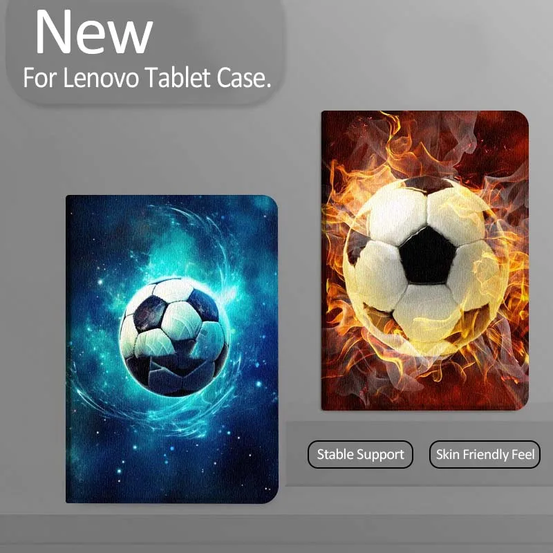 

Cool Football Art Popular For Xiaoxin Lenovo Tab Pad K11 K10 M10 P11 3rd Plus Pro Legion Y700 Y900 Gen4 2 Tablet Case Gift