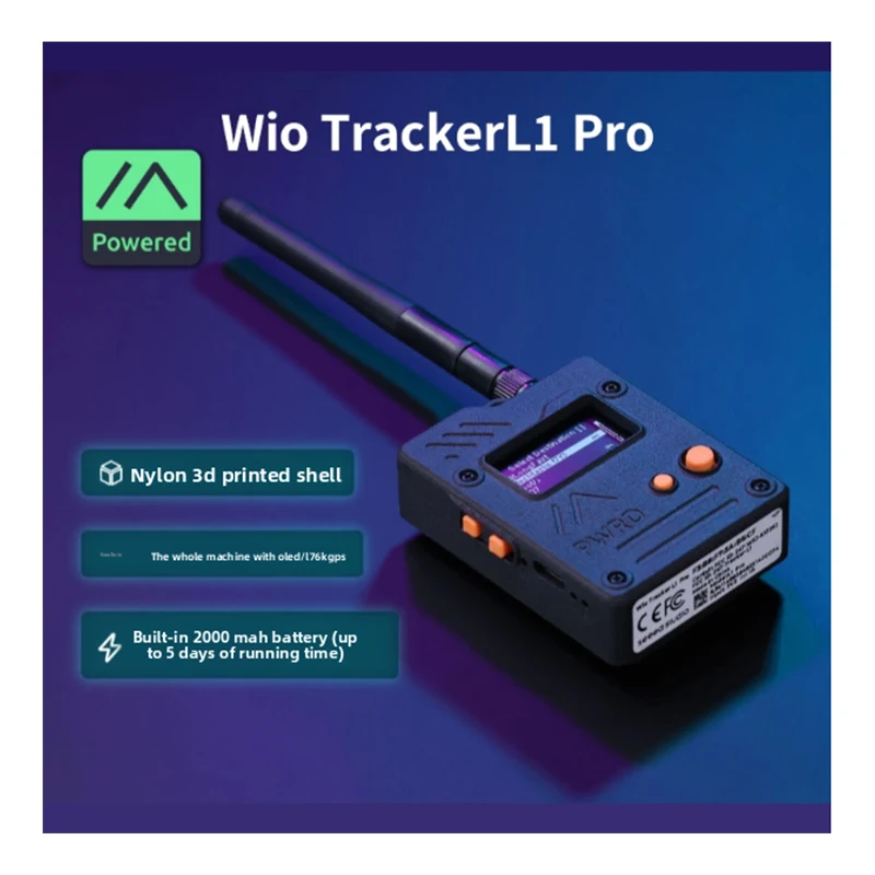 

Node Meshtastico Wio Tracker L1 LoRa Wio-SX1262 NRF52840 L76K GPS Low-Power Wireless Development Board