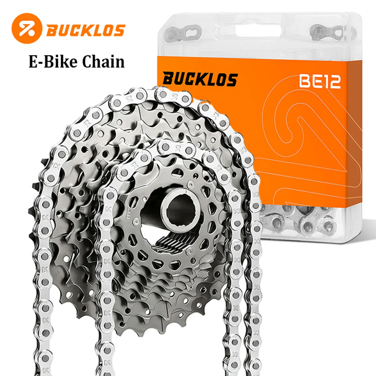 9/10/11/12 Speed Electric Bicycle Chain 136 Links Chain 1/2" ×11/128" Electric Sport Bicycle E-Bike Chains Original Bike Parts