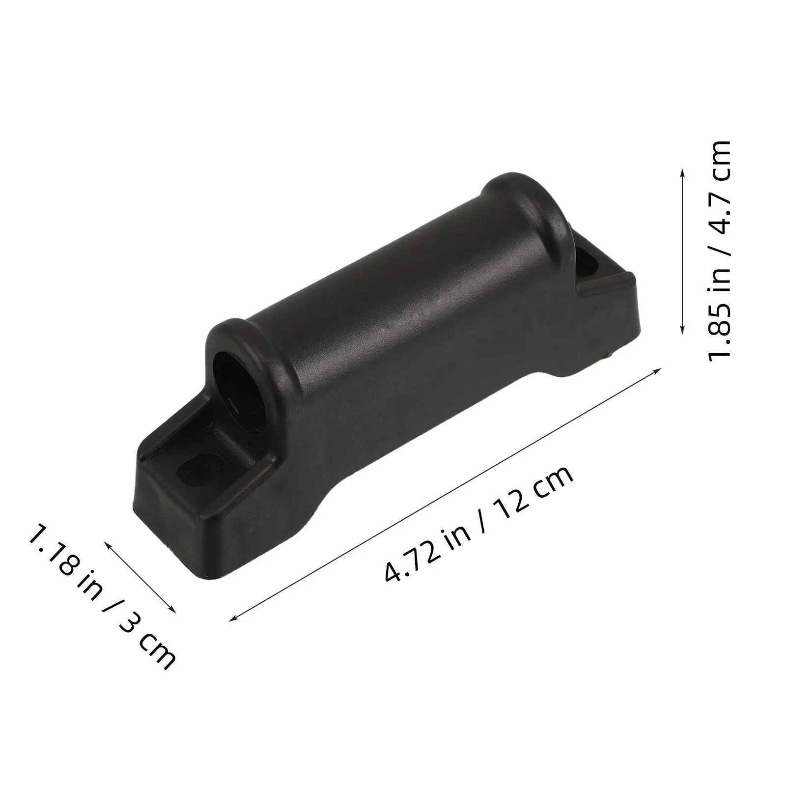 2Pcs Footrest Slider Set Heavy Duty Plastic Recliner Chair Parts Office Chair Footrest Attachment Replacement Pads