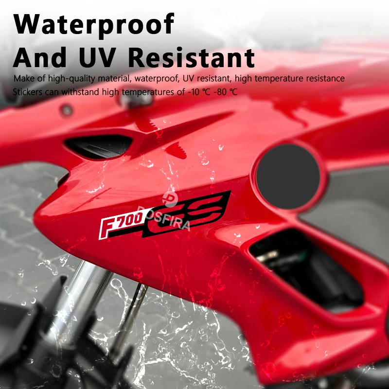 POSFIRA Motorcycle Stickers Vinyl Decals for BMW F700GS Accessories F700 F 700 GS 2012 2013 2014 2015 2016 2017 2018 Parts - Image 4