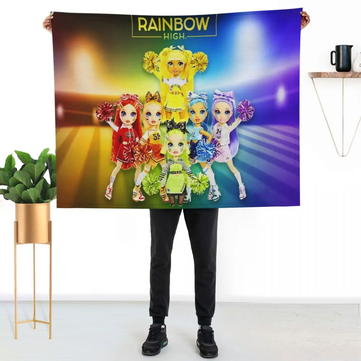 

Rainbow High Gift For Fans rainbow high dolls rainbow high characters Throw Blanket Soft Breathable Blanket for Night Sleeping