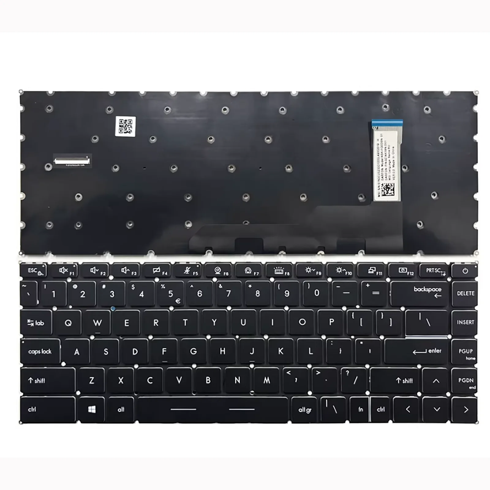 

US RU Layout for MSI Creator Z16 A11U A11UE A11UET A12U A12UET MS-1571 Laptop Keyboard