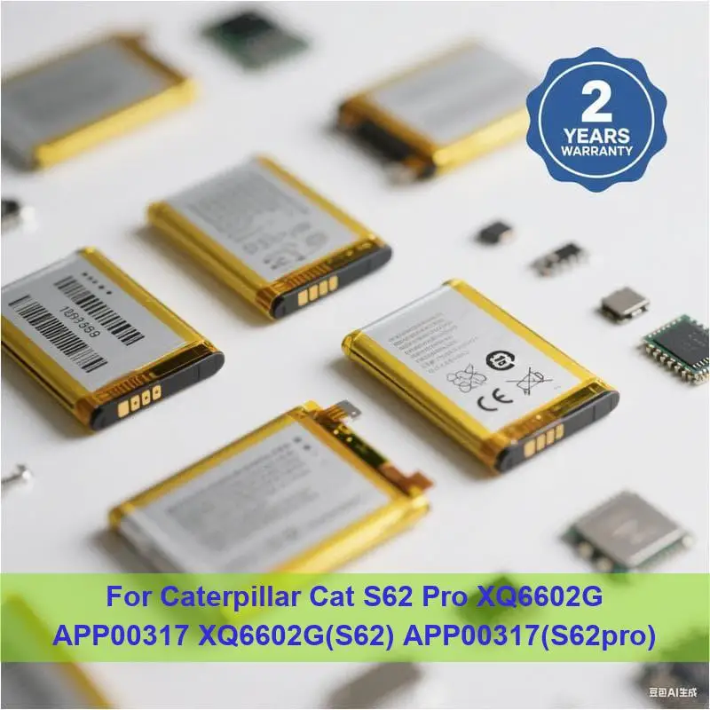 

Battery For Caterpillar Cat S62 Pro XQ6602G APP00317 XQ6602G(S62) APP00317(S62pro)
