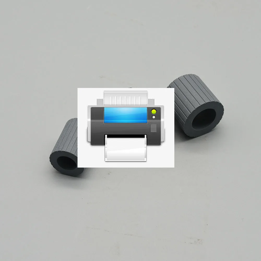 

2X Paper Feed Pickup Roller Tire For Ricoh Aficio 2060 2075 MP 7500 7502 8001 9002 Feed Rubber New Design