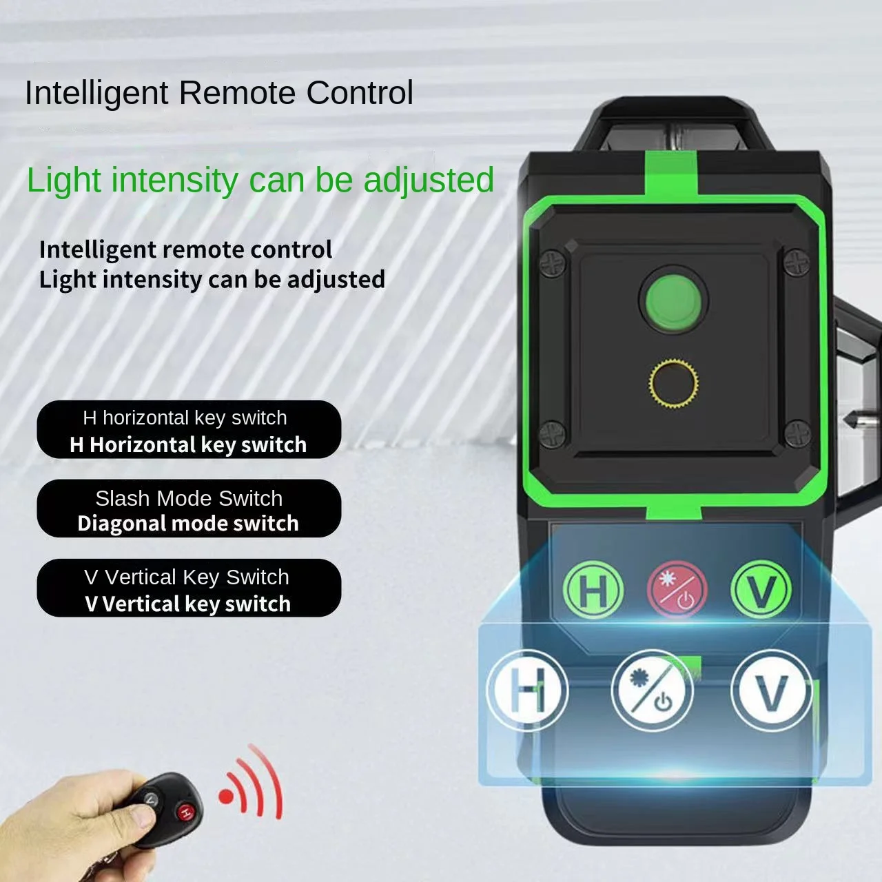 High-precision 16-line laser infrared automatic leveling High-precision laser level