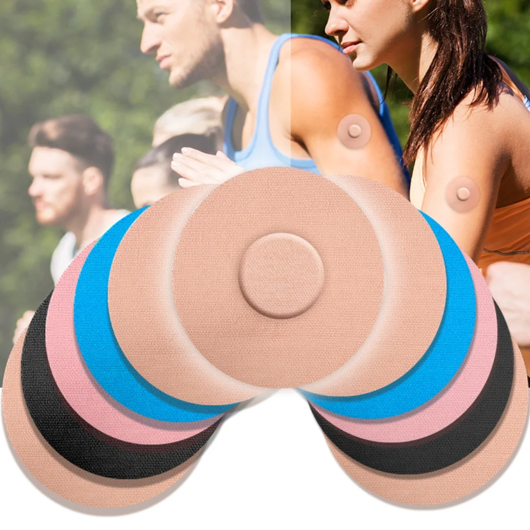 30pcs Breathable Sensor Adhesive Patch Waterproof Sports Sensor Stickers Freestyle Libre Patch Overpatch Tape Outdoor Climbing