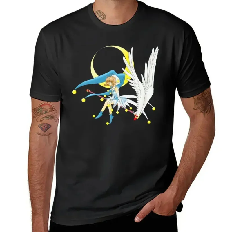 Card Captor Sakura for Sale Fresh T-shirt Movement Tshirt Creative Graphic Leisure Eur Size