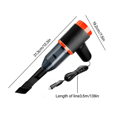 10 best sales कार वैक्यूम क्लीनर मजबूत चूषण - №3