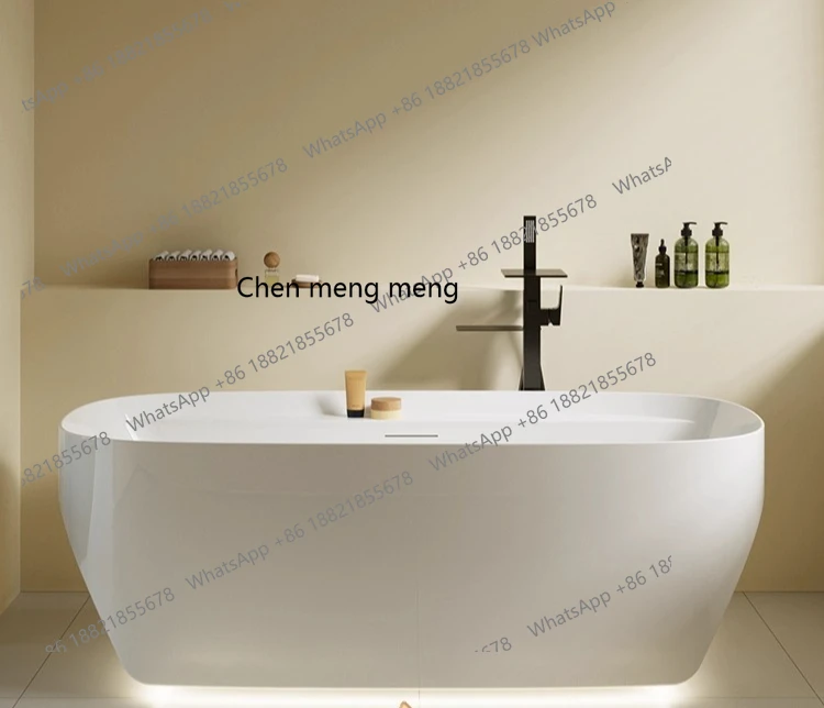

Household light luxury independent acrylic blister bathtub B & B wine engineering store thermal insulation bathtub bathtub