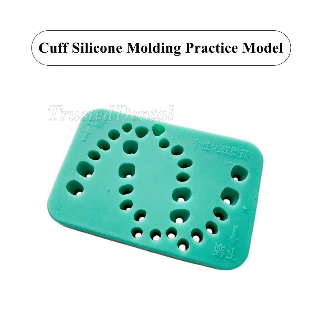Modèles de pratique en silicone personnalisés pour implants dentaires, moules en silicone pour plaques, outils universels pour la formation de piliers d'implants