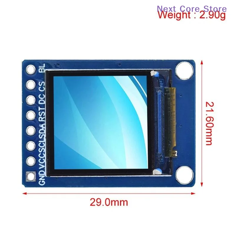 [NC]1Pcs 128x128 SPI GC9107 Controller TFT Screen 0.85 Inch IPS LCD Display Module DIY Project ESP32 For Raspberry Pi[NC]