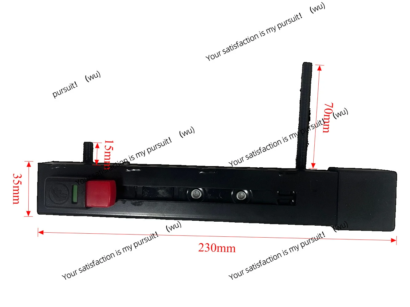 Safety seat connector ISOFIX telescopic interface, child safety seat accessories