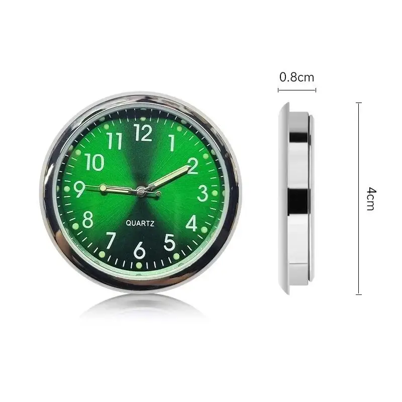 Motorcycle Electronic Clock Modern Metal Design Weather Resistant for Motorcycles Bikes Scooters Daily Riding