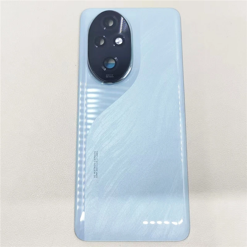 Battery Back Cover for Huawei Honor 200 Pro 3D Glass Panel Rear Door Housing Case with Camera Lens Repair Parts