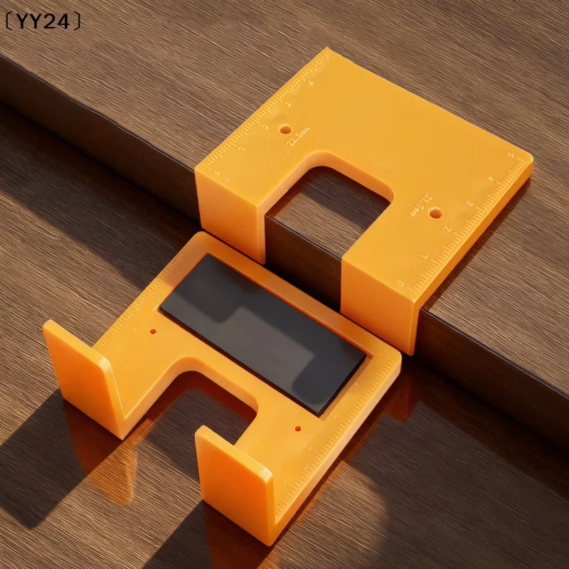 5Pcs Magnetic Cabinet Door Hinge Spacer With Scale 2mm Alignment Tool For Cabinet Door Installation Magnetic Hinge Jig〔YY24〕