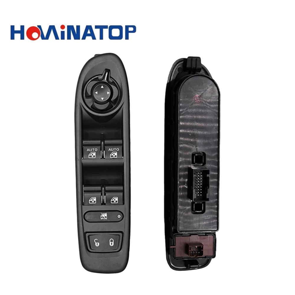 HOWINATOP 6BZ27LXHAA 18+4 Pin Power Window Master Switch Dual AUTO Driver Side For Jeep Compass 2017-2021 OEM Replacement