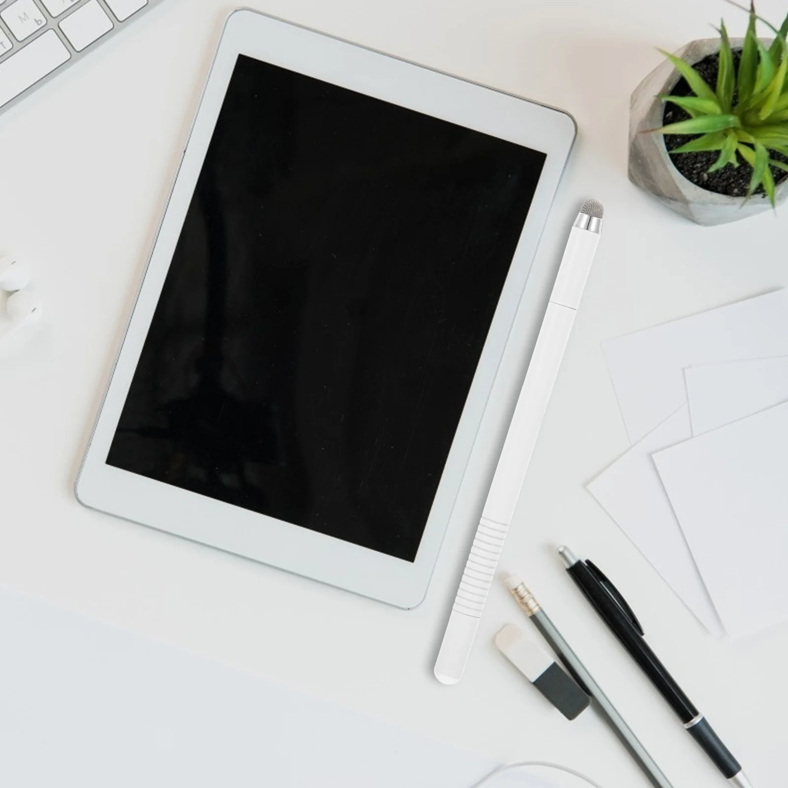 

Capacitive Stylus Pen Aluminium Alloy Touch Screen Smooth Writing Experience Scratch Resistant Universal Compatibility