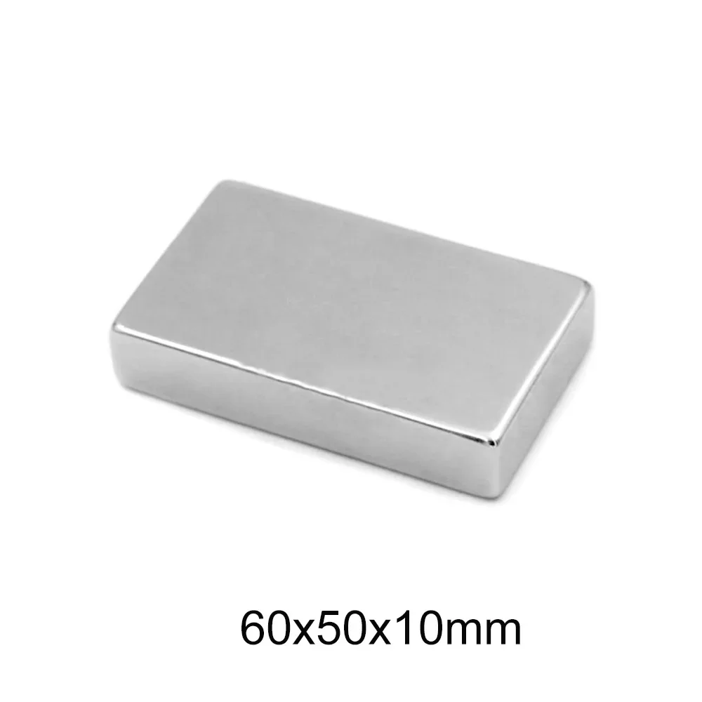 60x50x10 Thick Quadrate Magnets 60mm X 50mm X10mm For Home Refrigerators, Offices DIY 60x50x10mm Strong Powerful Magnet 60*50*10