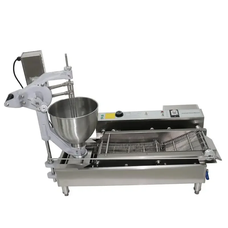 Máquina Automática de Doble Hilera para Donuts, Línea de Producción de Snacks Fritos, Equipo Comercial DONAZ para Pasteles y Cheerios