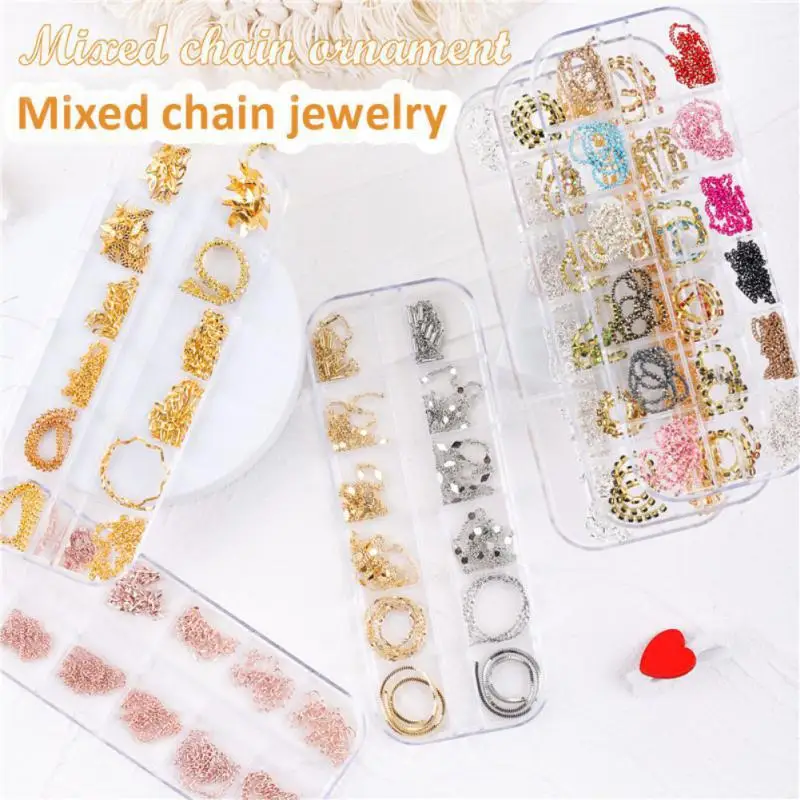 Unique Nail Design Supplies Versatile Chain Nail Decoration Trendy Creative Nail Art Jewelry Trendy Nail Art Jewelry Stylish