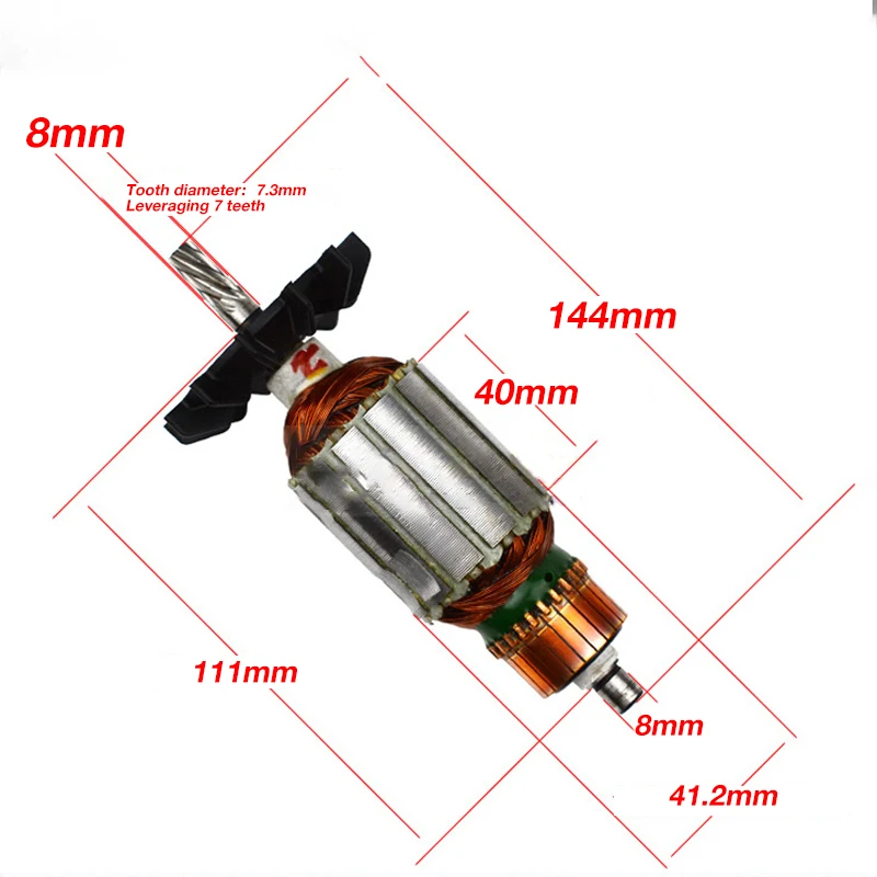 AC220-240V Hand drill Rotor Armature Stator Replacement for Makita 6013BR for dongcheng Original J1Z-FF03-13B/FF-16A/Q1U-FF-160