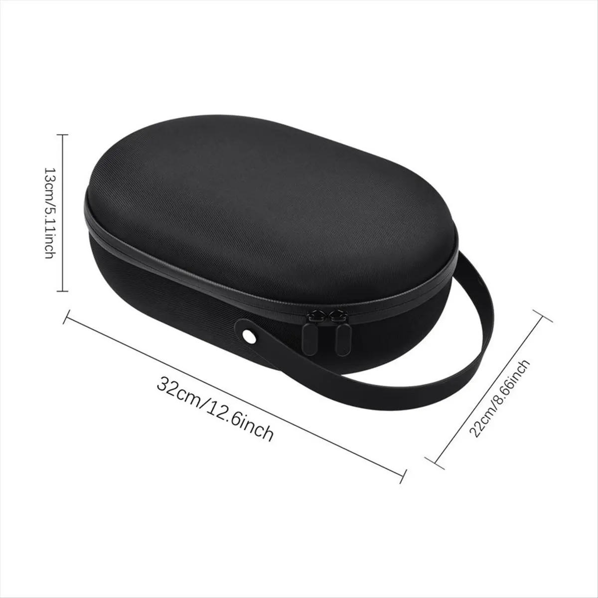 

For Vision Pro VR Headset Storage Bag Hard EVA Carrying Case for Vision Pro VR Glasses Travel Case with Carrying Handle