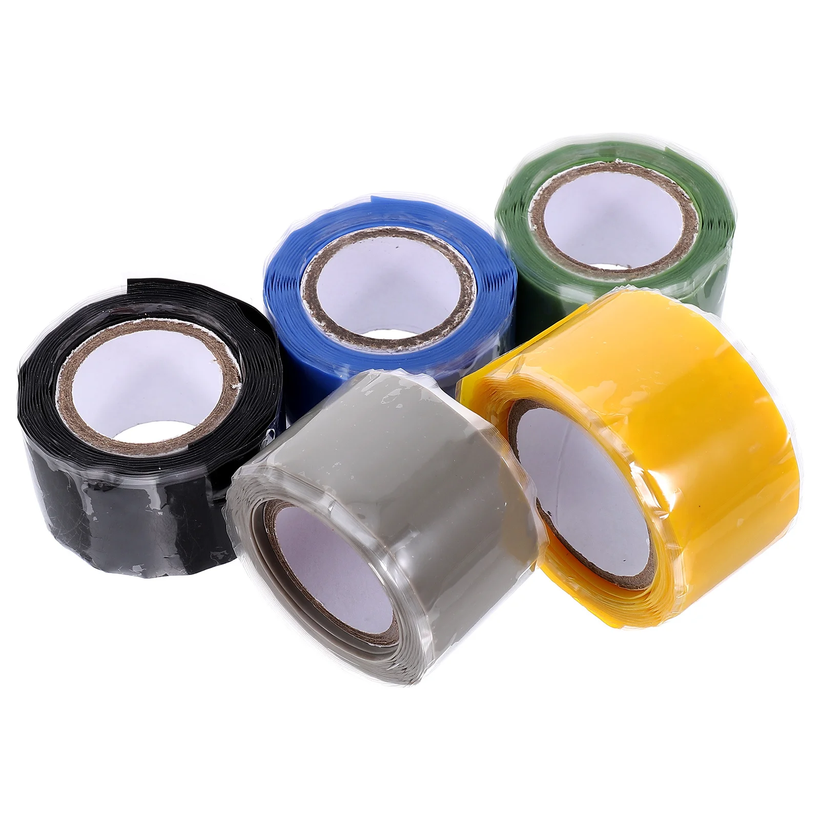 5 Stück 5 Rollen isoliertes Silikon-Griffband für Kajak-Paddel, rutschfester Handschutz, langlebige Paddel-Wraps, Kajak-Zubehör