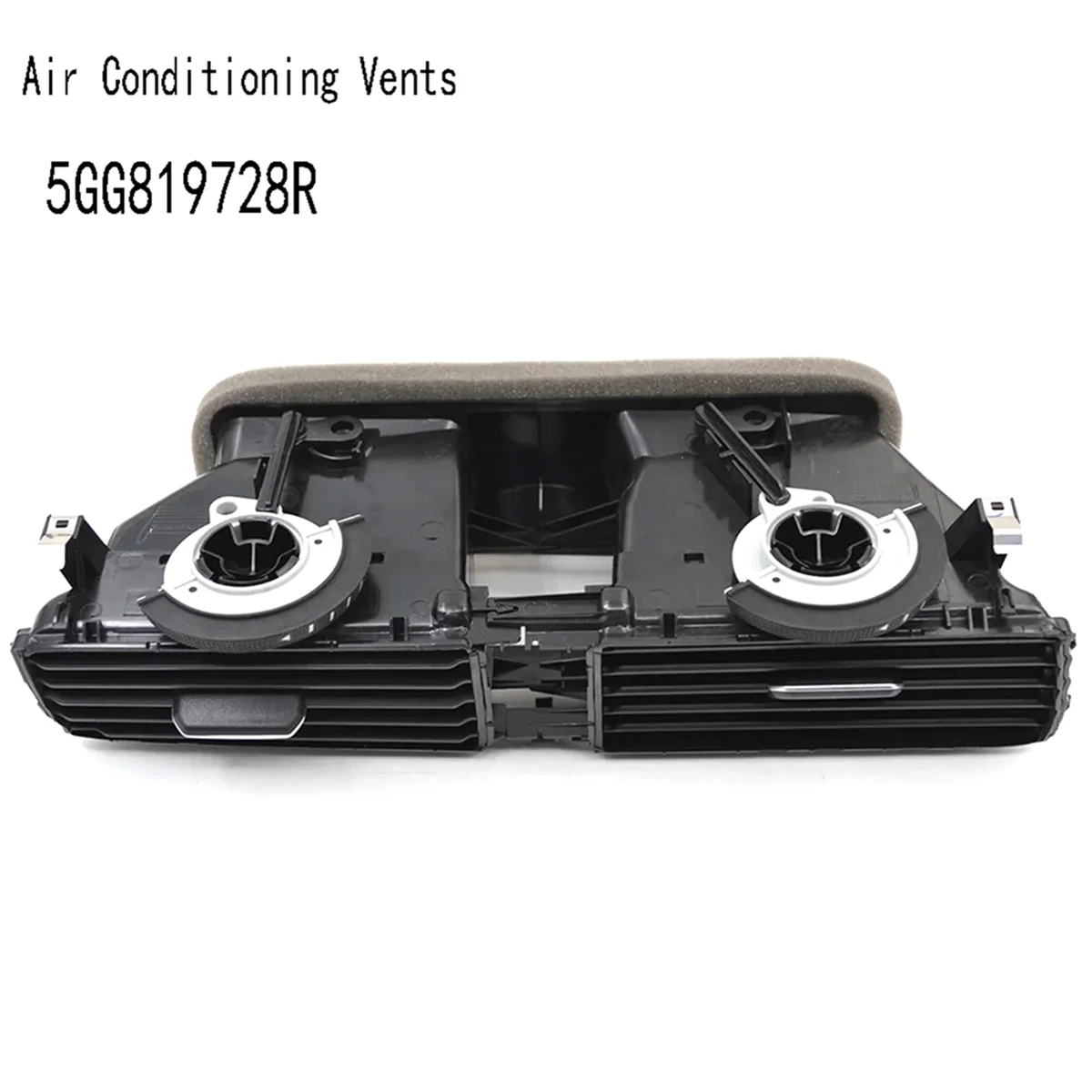 Rejilla de salida de aire acondicionado para coche, consola Central para VW GOLF 7, GOLF 7,5, MK7, 5GG819728R