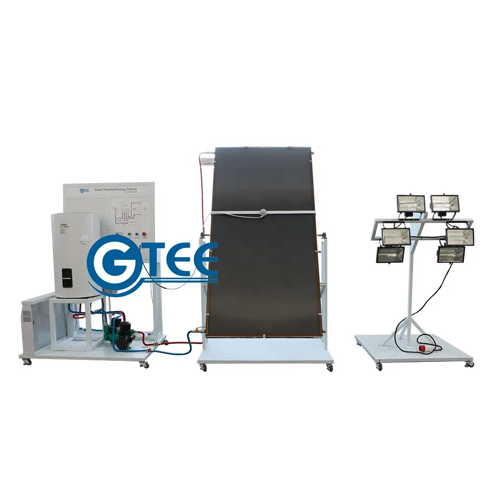 Solar Thermal Energy Trainer Solar Energy Training Bench Renewable Energy Educational Equipment