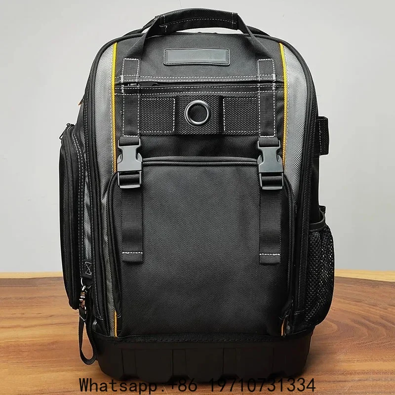 Waterproof Heavy-duty Thickened  Backpack Multifunctional Electrician Maintenance  Bag Quick Hanging Hardware Storage