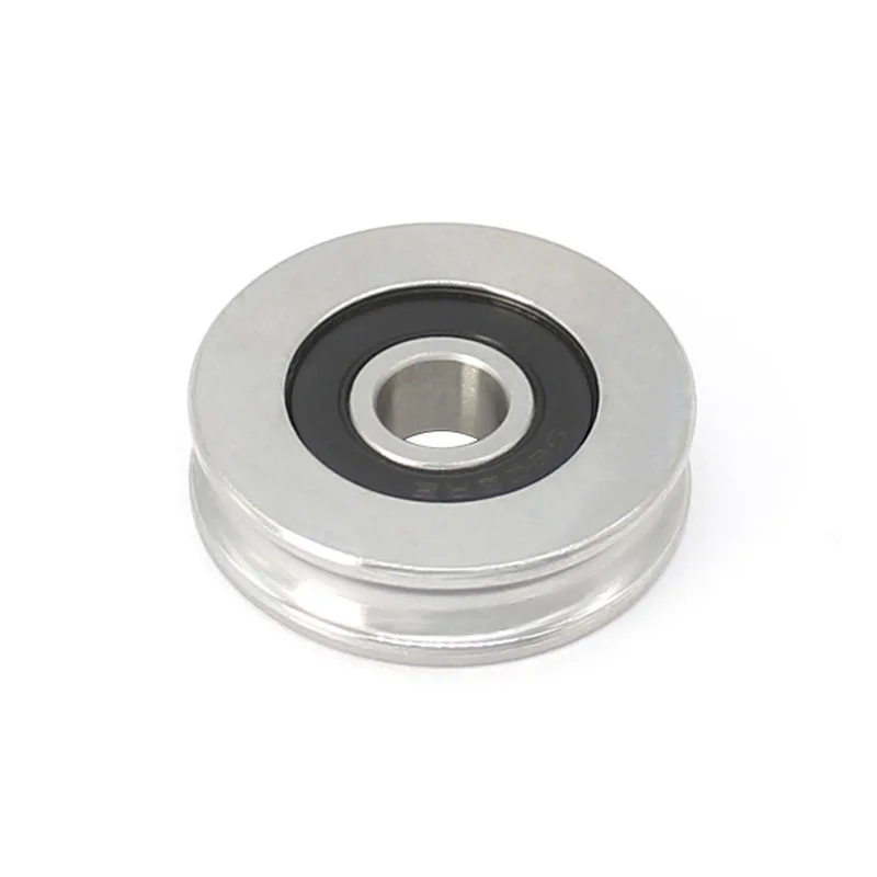 U-shaped stainless steel non-standard deep groove ball bearing S626RS fitness equipment wire rope heavy duty door